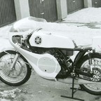 Tübingen 1973, meine Yamaha TR 350