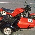 Yamaha RD 350 YPVS - Gespann