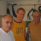 Nobby zu Besuch bei Reinhard Roll